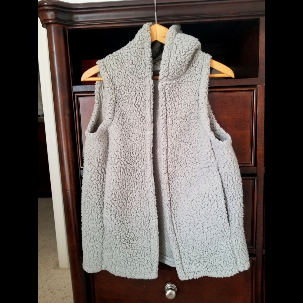 Hooded Teddy Bear Vest